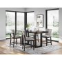 D618/13/124(2) - Cozyliving Furniture  - Neymorton 5 Pc. Rectangular Dining Room Counter Table, 4 Barstools