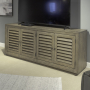 Aspen Sky - 78" TV Console - Weathered Saddle