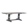 Leventis - Dining Table - Weathered Gray - 30", 88"