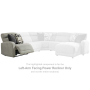 Colleyville LAF Zero Wall Power Recliner Beige, 37"