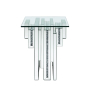Noralie - End Table - Mirrored - Wood, 20"