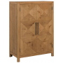 Clayburns Bar Cabinet Light Brown