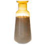 Wynburg - White / Amber - Vase - 19", 8.25"