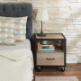 Bemis - Accent Table - Rustic Natural, 20"