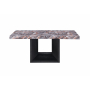 D02 - Dining Table - Lava / - Dark Gray, 70"