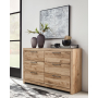 Hyanna - Tan Brown - Six Drawer Dresser, 58.7" Wide