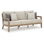 Hallow Creek - Driftwood - Sofa With Cushion, 75.88"