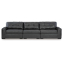Brindley Pier - Fog - 3-Piece Sectional Sofa, 136"