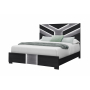 Optimus - Full Bed/Twin Bed Side Rails - Black / - Black