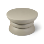 Collins - Aluminum Coffee Table - Taupe - Gray, 30.5"