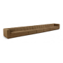 Modari - Fabric Upholstered 5 Piece Modular Sofa - Brown - Dark Brown, 273.5"
