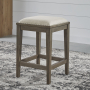 Americana Farmhouse - Upholstered Console Stool