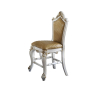 Picardy - Counter Height Chair (Set of 2) - Butterscotch Synthetic Leather & Antique Pearl - Beige