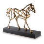 Grainville - Antique Gold Finish - Sculpture, 16.13"