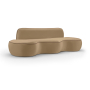 Swerve - Velvet 101" Upholstered Sofa, 101"