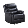 Eilbra - Recliner - Black PU