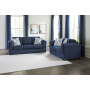 Evansley - Navy - 2 Pc. - Sofa, Loveseat