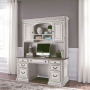 Magnolia Manor - Credenza & Hutch - White
