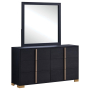 Dresser & Mirror, 58.5" Wide