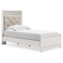 Altyra - White - Twin Panel Bed