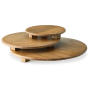 Kaidler - Brown - Tray Set (Set of 3), 18.25"
