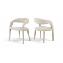 Sylvester - Linen Textured Performance Fabric Upholstered Dining Chair (Set of 2)