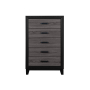 Lisbon - Chest - Gray /, 49.41" Tall
