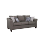 Salizar - Upholstered Flared Arm Sofa - Charcoal, 82"
