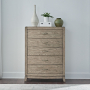 Avalon - 5 Drawer Chest - Burnished, 52" Tall