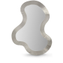 Oblique - 38" Mirror - Silver