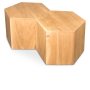 Eternal - Coffee Table 2 Piece - Natural, 24"