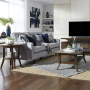 Ventura Blvd - 3 Piece Table Set (1 Cocktail Table 2 Round End Tables)