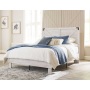 Shawburn - Whitewash - Full Panel Platform Bed