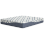 12 Inch Chime Elite 2.0 - White / Blue - California King Mattress