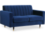 Lola - Loveseat - Navy