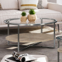Paran Place - Round Cocktail Table - Natural - Light Brown, 36"