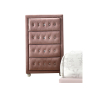 Reggie - Chest - Pink Fabric, 38" Tall