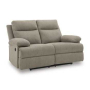 Side-Swipe - Mocha - Reclining Loveseat