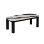 T06 - Coffee Table With 2 End Tables - Black / - Black