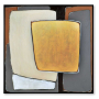 Actman - Cream / Brown / Gray - Wall Art
