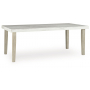 Larawyn Rectangular Dining Room Table Bisque, 76"