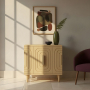 Lore - Cabinet - Natural Oak - Light Brown