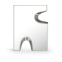 Soleil - 28" Mirror - Cream / Silver