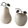 Bidelia - Antique White - Sculpture Set (Set of 2), 7.38"