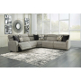 Colleyville - Stone - Zero Wall Recliners 5 Pc Sectional