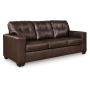 Santorine - Dark Brown - Sofa, 85"