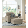 Olten 2 Pc. Chair And A Half, Ottoman Mocha
