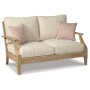 Clare View - Beige - Loveseat w/Cushion