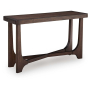 Korestone Sofa Table Dark Brown, 53"