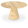 Linette - Dining Table - Burl Wood, 52"